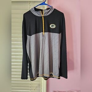 Green Bay Packers 1/4 Zip TX3 cool